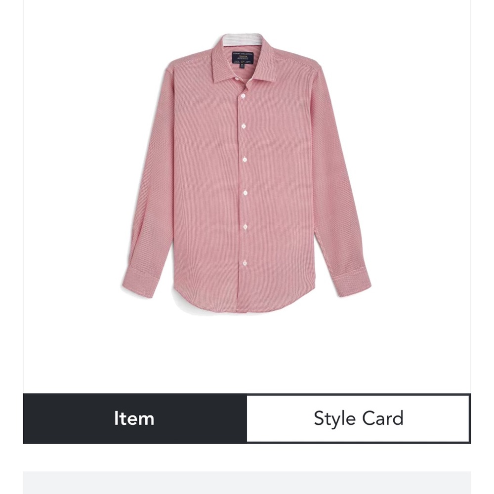 Stitch Fix-Report Collection XL 4 Way Mini Squares Dress Shirt